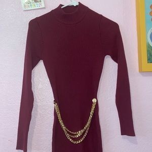 J for justify chain dress
